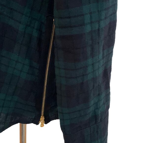 Harvey Faircloth Flannel Size Zip Button Down - Picture 10 of 12